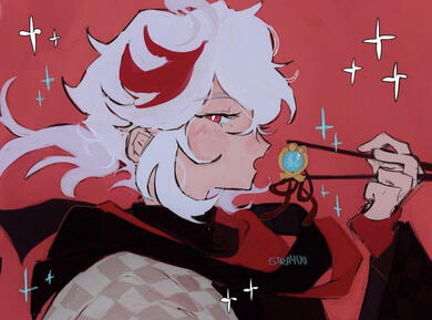 art by strayuu